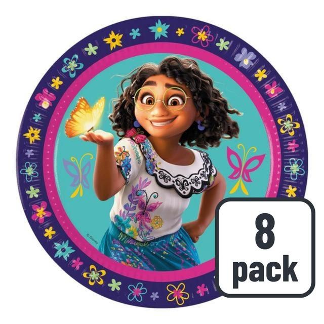 Encanto 23cm Paper Party Plates   8 per pack