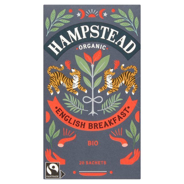 English Breakfast Organic Fairtrade Hampstead Tea Default Title