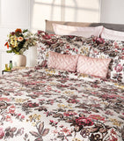 English Rose Super King Duvet Cover Set (260cm x 220cm)