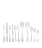 English Thread Silver-Plated 62-Piece Set