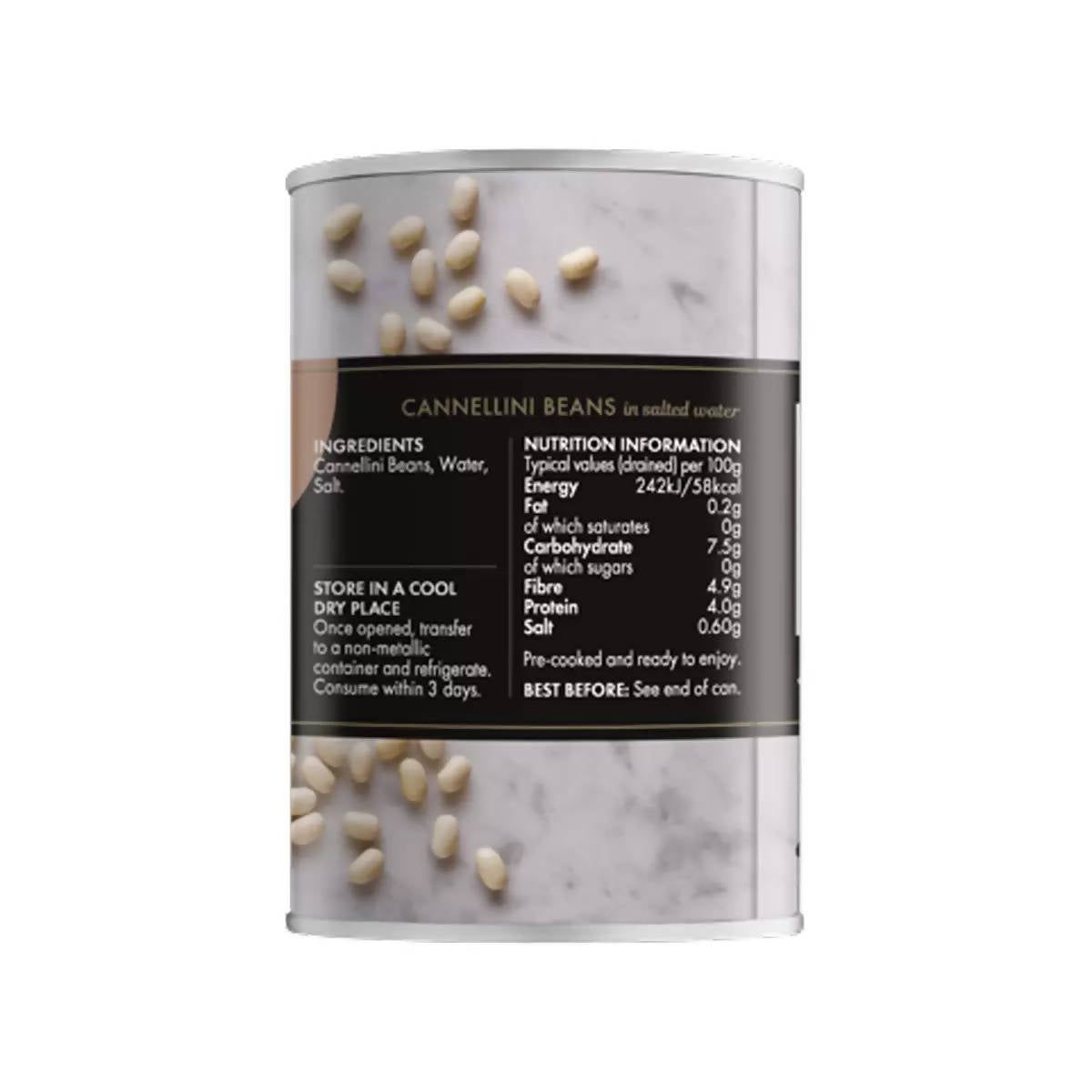 Epicure Cannellini Beans In Water, 6 x 400g