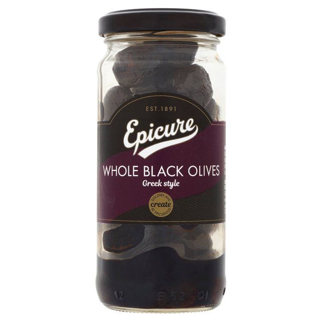 Epicure Greek Style Whole Black Olives Default Title