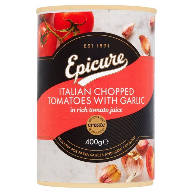 Epicure Italian Chopped Tomatoes & Garlic    400g