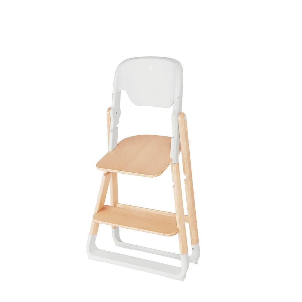 Ergobaby Evolve highchair in natural wood (British brand)