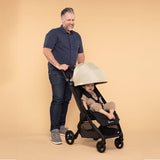 Ergobaby Metro+ stroller sunshade in cream (British brand)