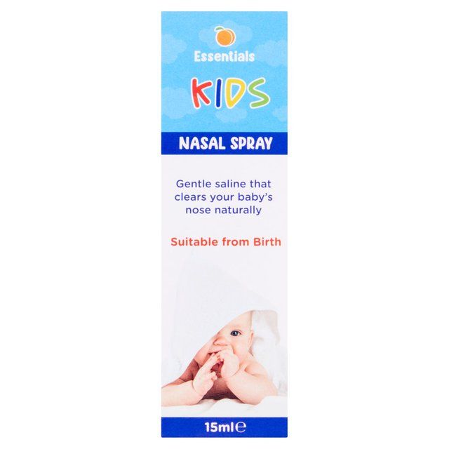 Essentials Kids Saline Nasal Spray   15ml