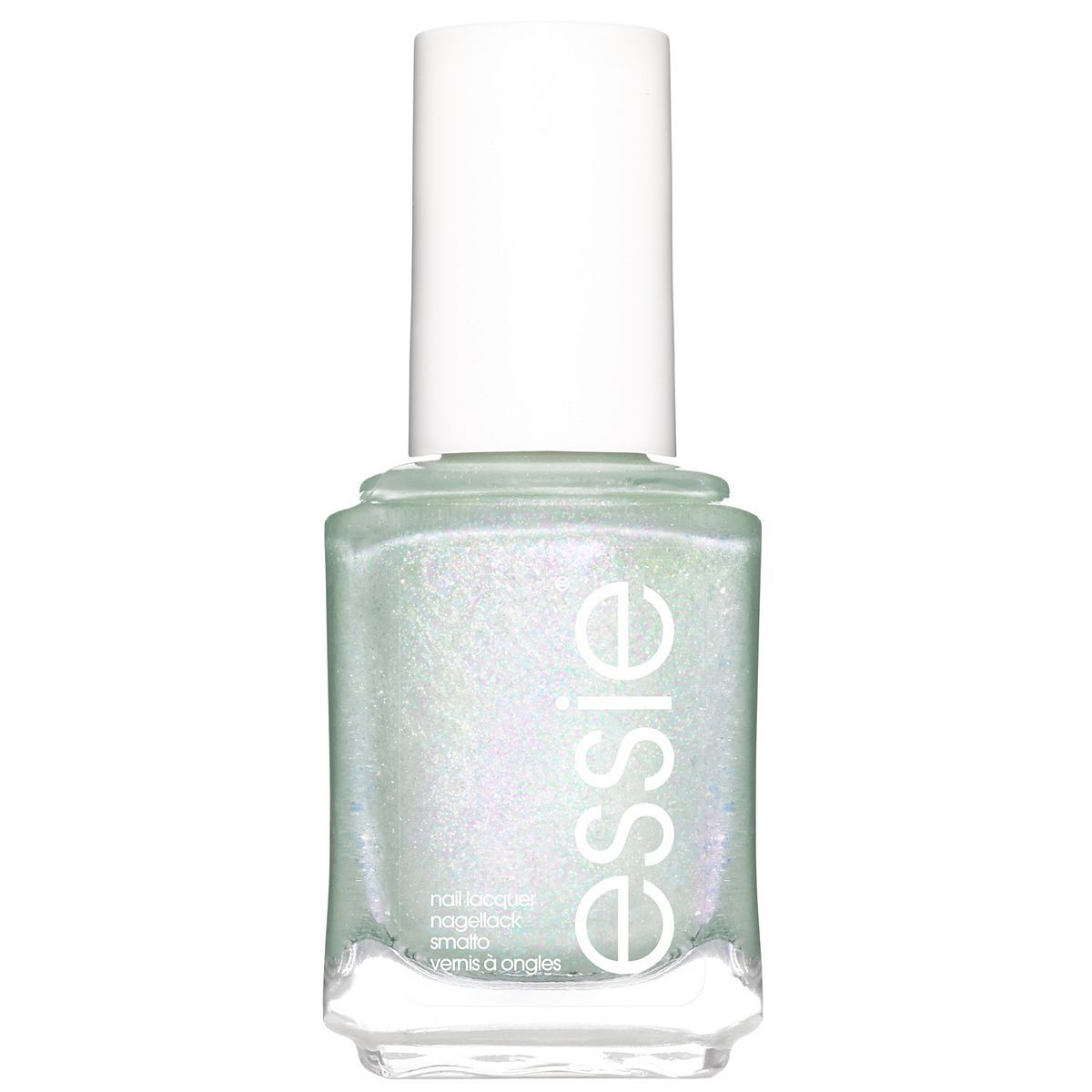 Essie Celebrating Moments 632 Sip Sip Hooray Pearl White Shimmer Nail Polish