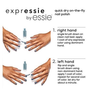 Essie ExprEssie Quick Dry Formula, Khaki Green Nail Polish 320 Precious Cargo Go