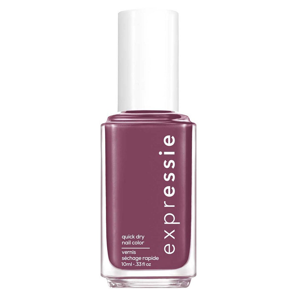 Essie ExprEssie Quick Dry Formula, Pink Purple Nail Polish 220 Get A Mauve On