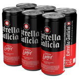 Estrella Galicia Spanish World Lager Beer Cans 6x330ml