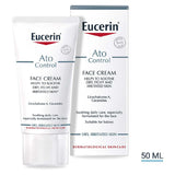 Eucerin AtoControl Face Cream for Dry Itchy Irritated Skin 50ml