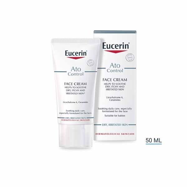 Eucerin AtoControl Face Cream for Dry Itchy Skin 50ml