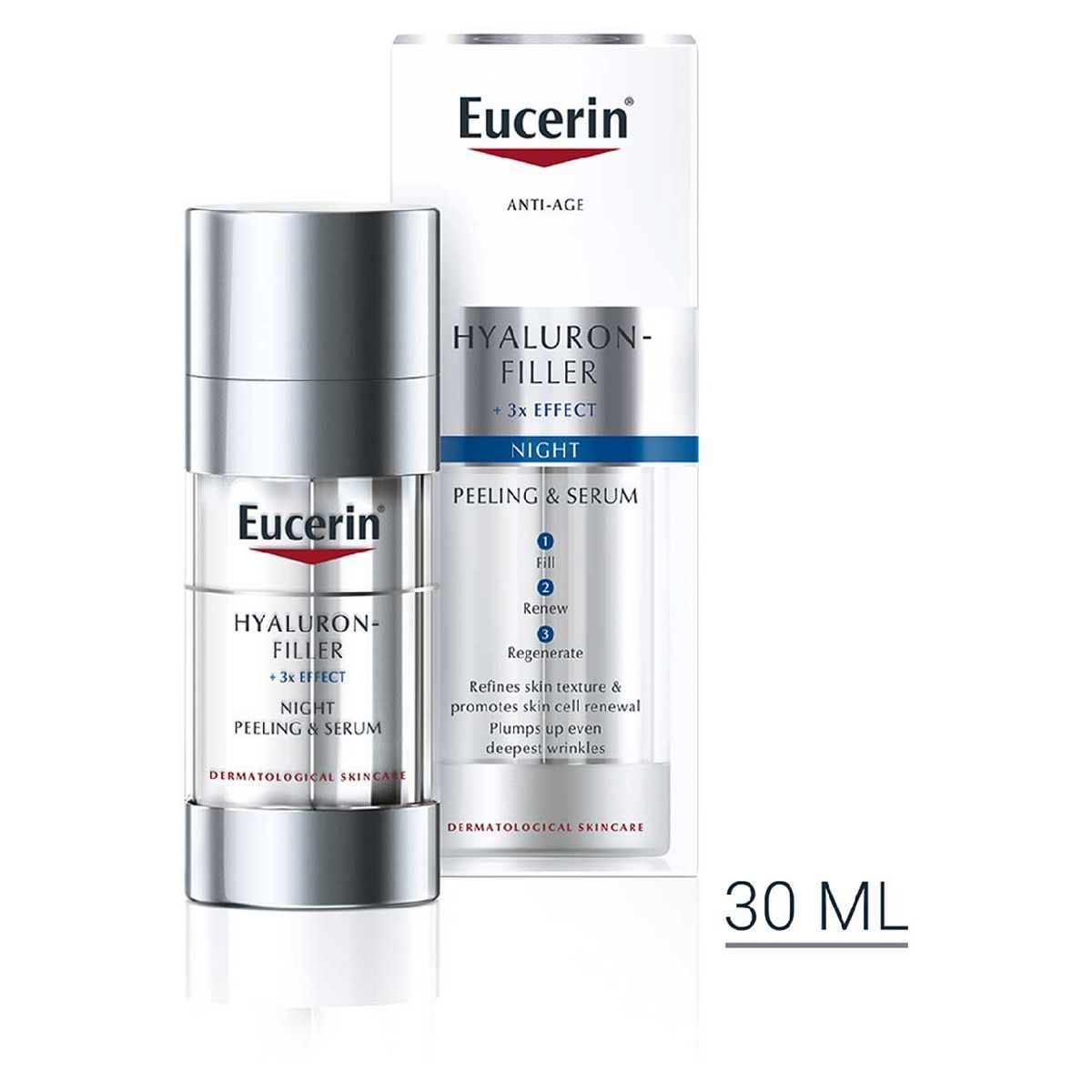 Eucerin Hyaluron Filler Night Peeling &amp;amp; Serum 30ml