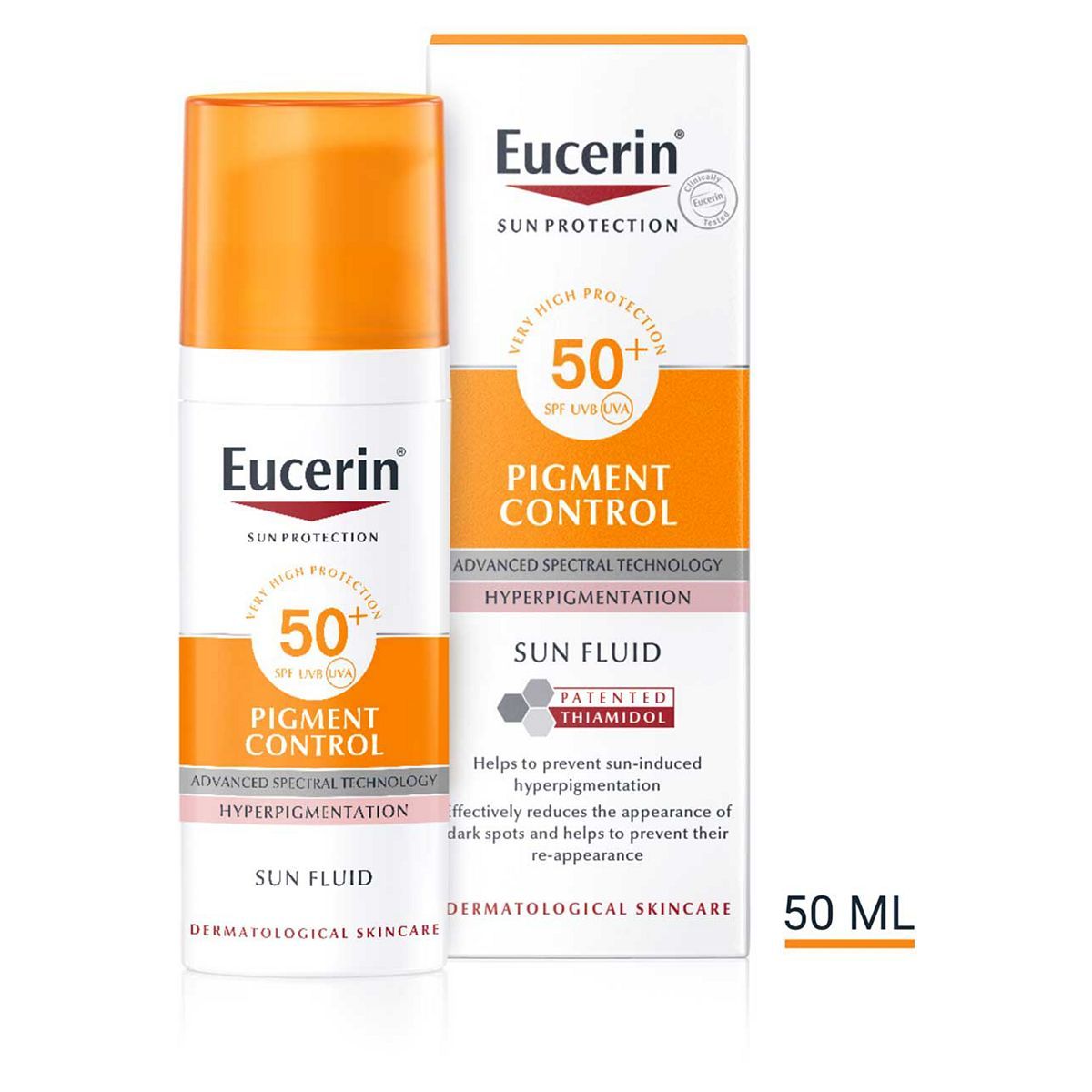 Eucerin Sun Pigment Control Anti Dark-Spot Facial Sun Fluid SPF50+ 50ml