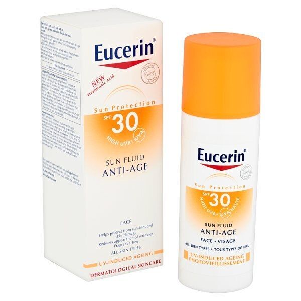 Eucerin&amp;reg; Sun Protection Sun Fluid Anti-Age Face SPF 30 50ml