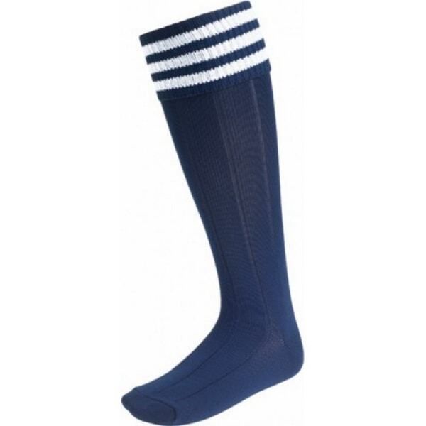 Euro Kids Stripe Detail Football Socks (3-6) Navy/White