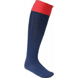 Euro Mens Football Socks (7-11) Navy/Red