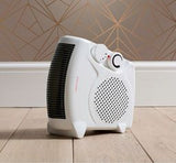 Eurosonic 2000 Watts Flat Fan Heater