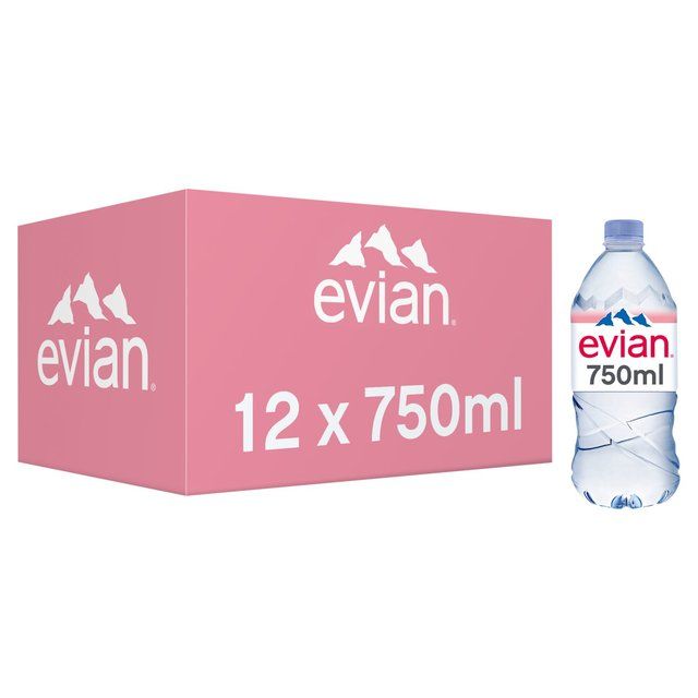 Evian Still Mineral Water   12 x 750ml