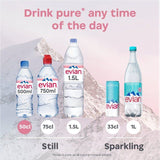 Evian Still Mineral Water   6 x 500ml