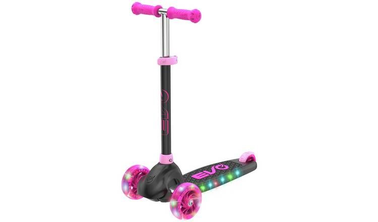 Evo Eclipse Kids 3 kerekű robogó - rózsaszín