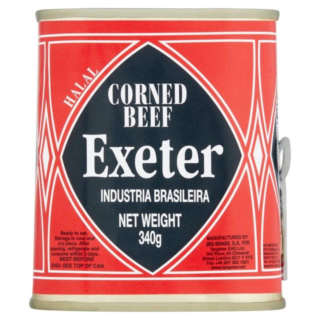 Exeter Halal Corn Beef   340g