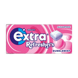 Extra Refreshers Bubblemint Sugar Free Chewing Gum Handy Box x7