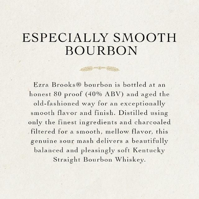 Ezra Brooks Kentucky Straight Bourbon   700ml