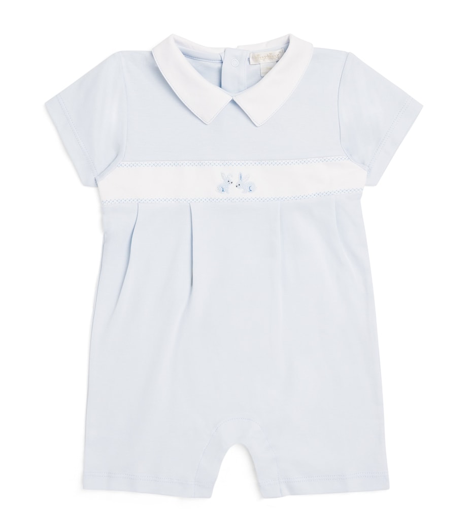 Kissy Kissy Pima cotton Springtime Bunny playsuit 0-18 months, UK version