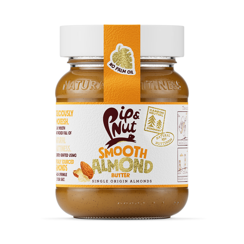 Pip & Nut smooth almond butter 170g (British brand)