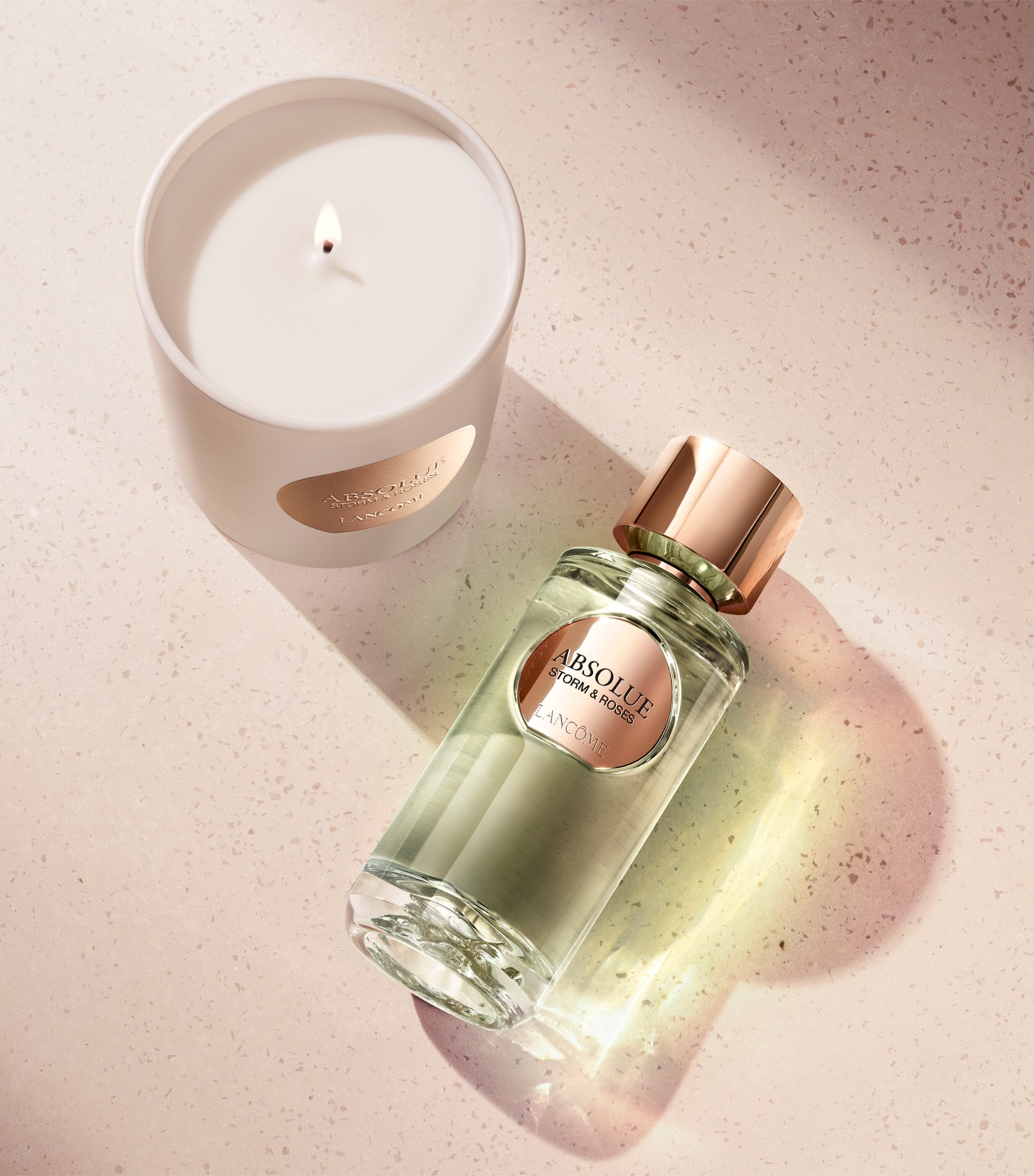Lancôme Absolue Storm & Roses Candle 220g (British brand)