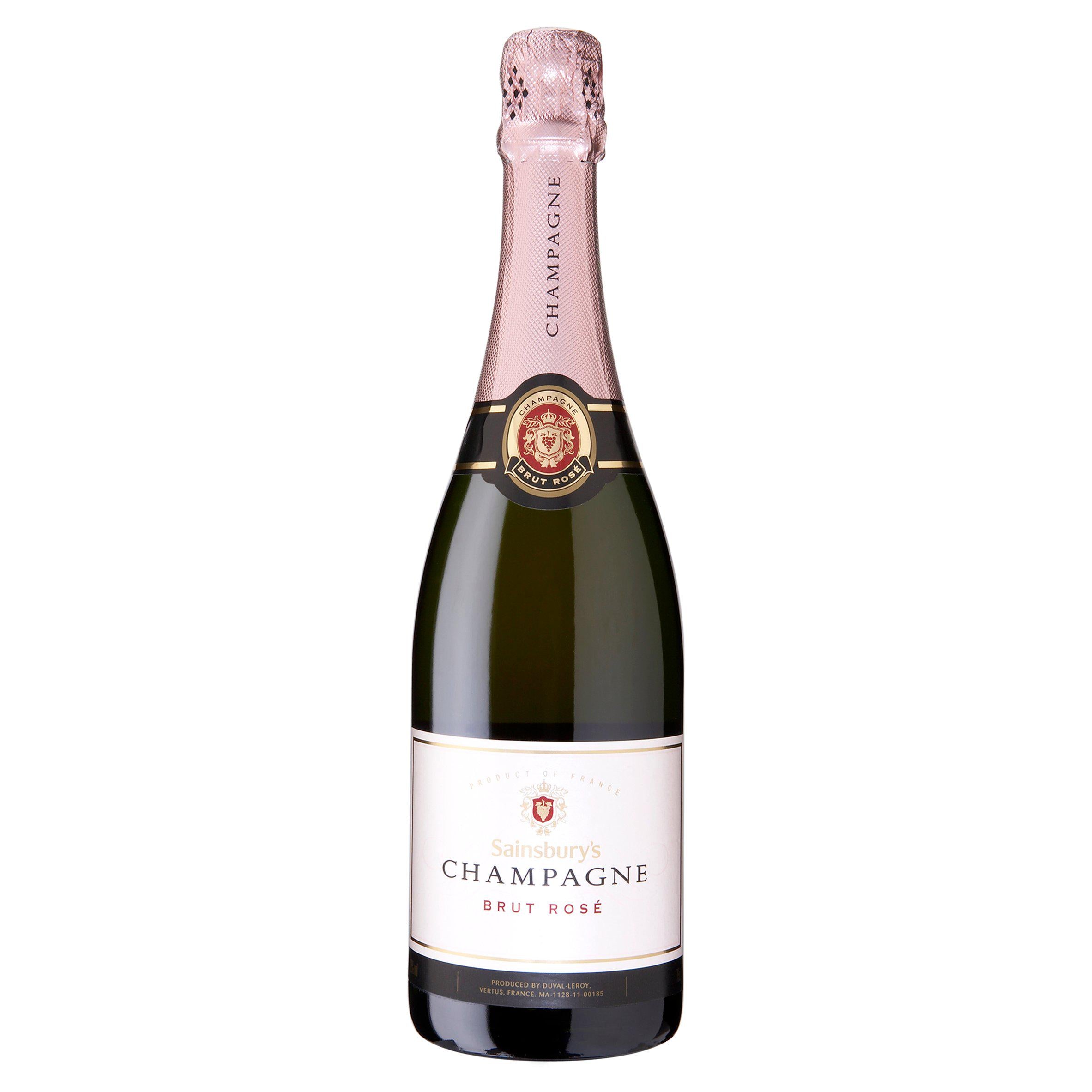 Sainsbury's Brut Rosé Champagne 75cl All champagne & sparkling wine Sainsburys   