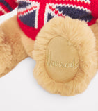 Harrods Union Jack Bear soft toy 18cm, UK version