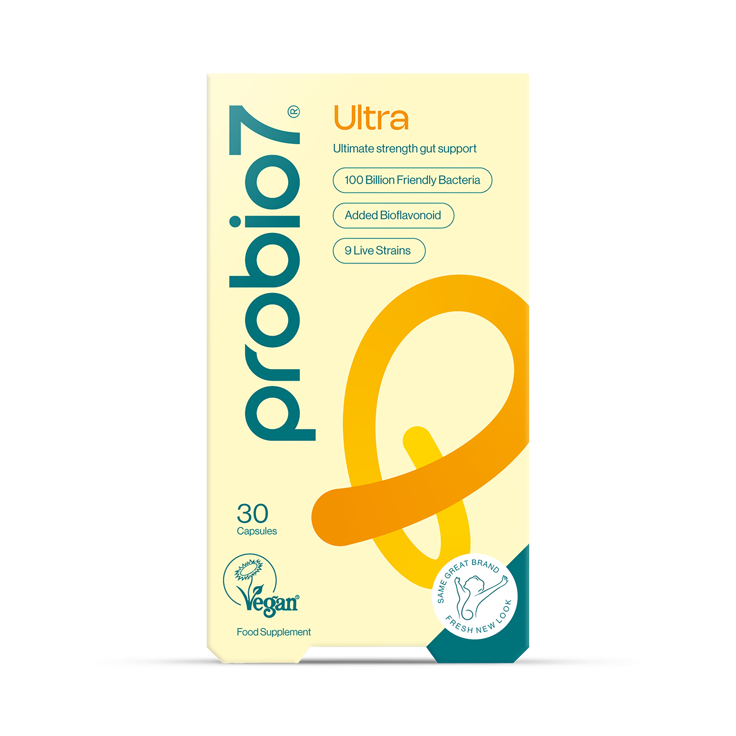 Probio7 Digestive Probiotic Capsules 30, imported from the UK