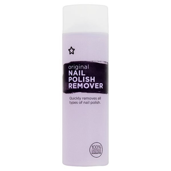 Superdrug Beauty Essentials Nail Polish Remover 200ml GOODS Superdrug   