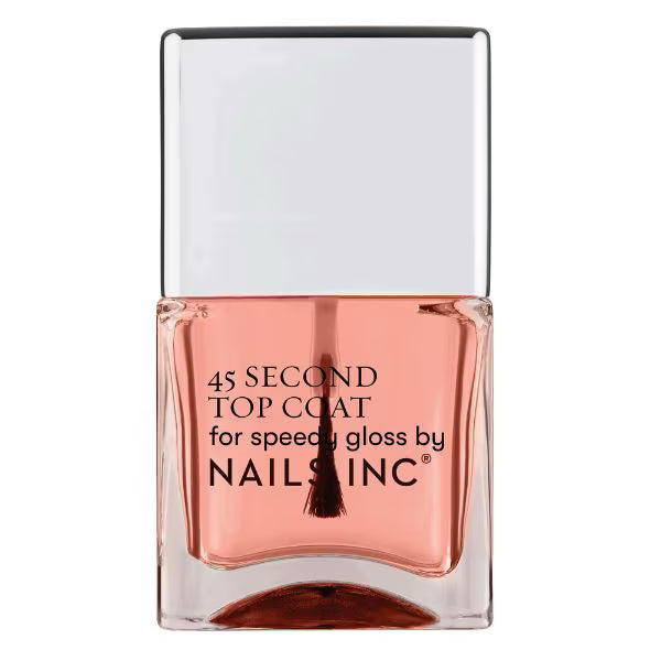 Nails.INC Mini 45 Sec Retinol Top Coat Base and Top Coats 5ml