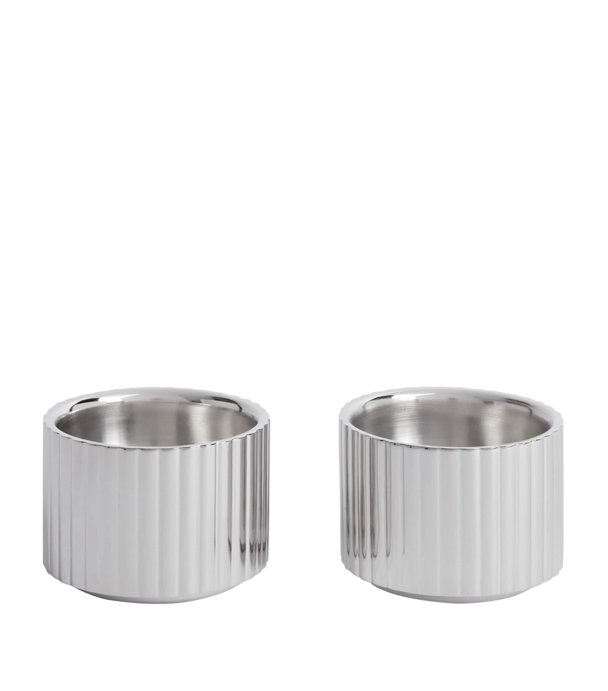 Georg Jensen Bernadotte stainless steel egg cups set of 2, UK version