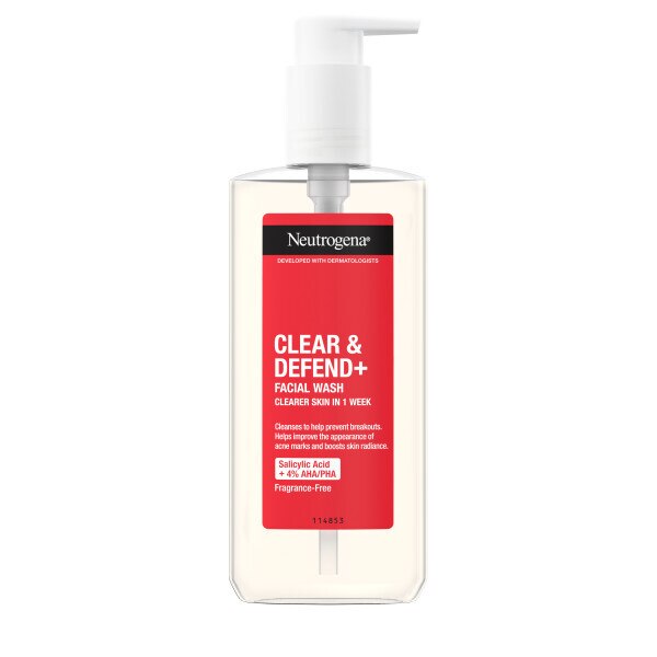 Neutrogena Clear Defend + Wash 200ml GOODS Superdrug   