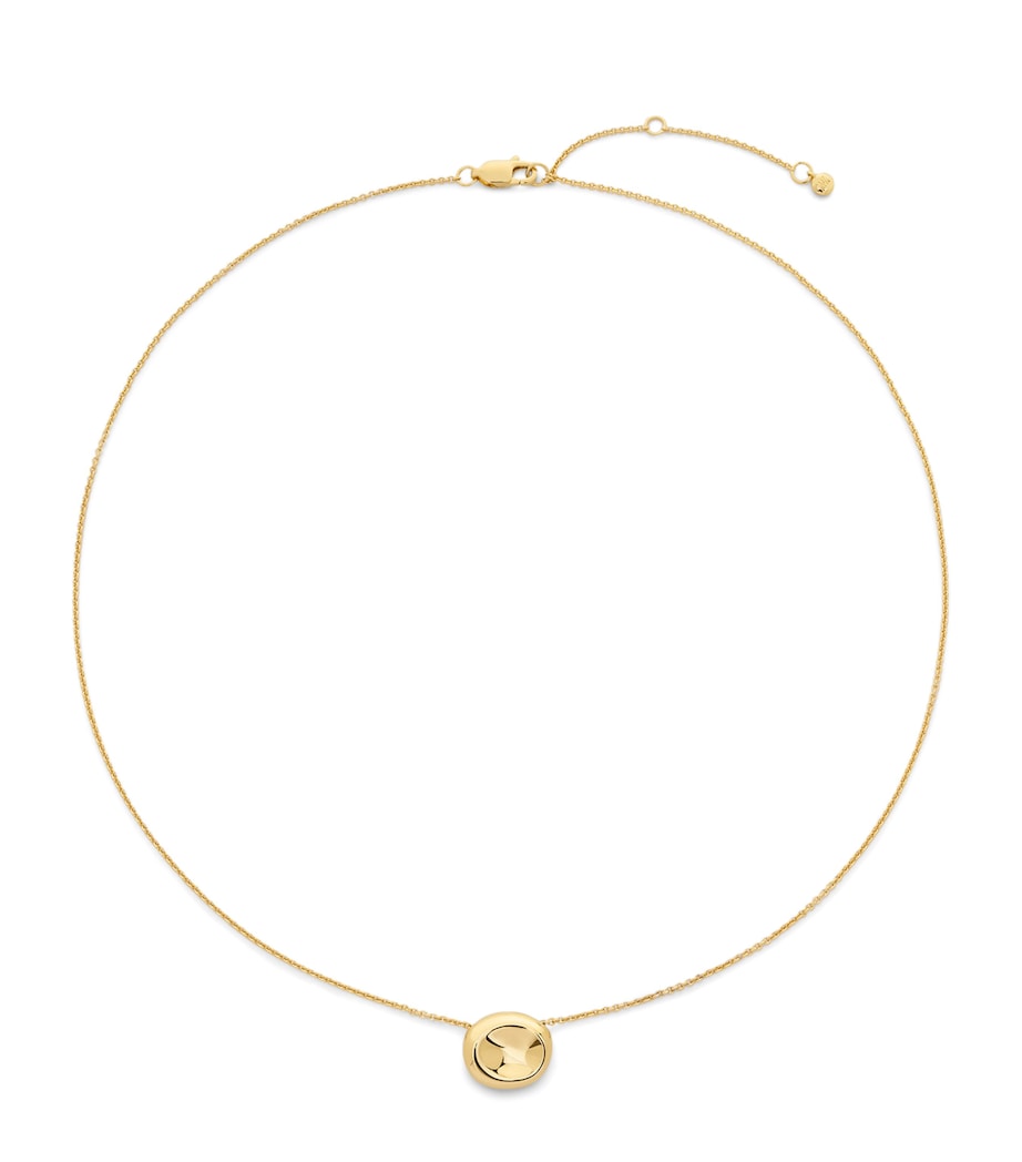 Monica Vinader Aria chain necklace in gold vermeil, imported from the UK
