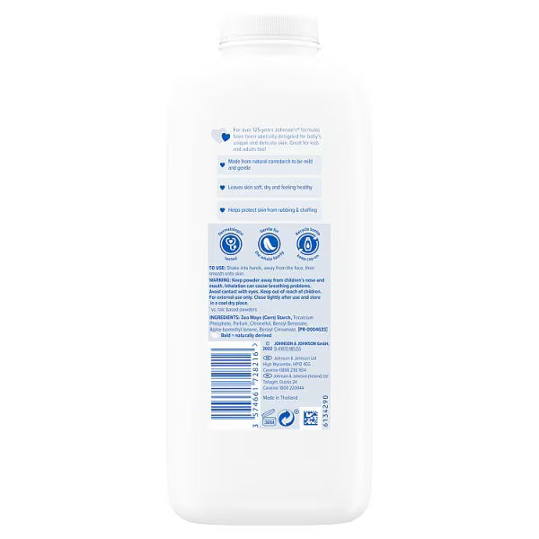 Johnson's Baby Regular Natural Powder 400g, UK version