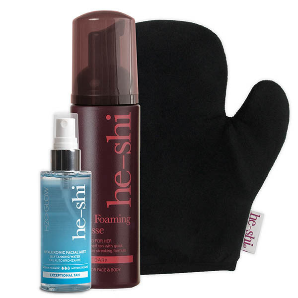 He-Shi Dark Tanning Bundle GOODS Superdrug   