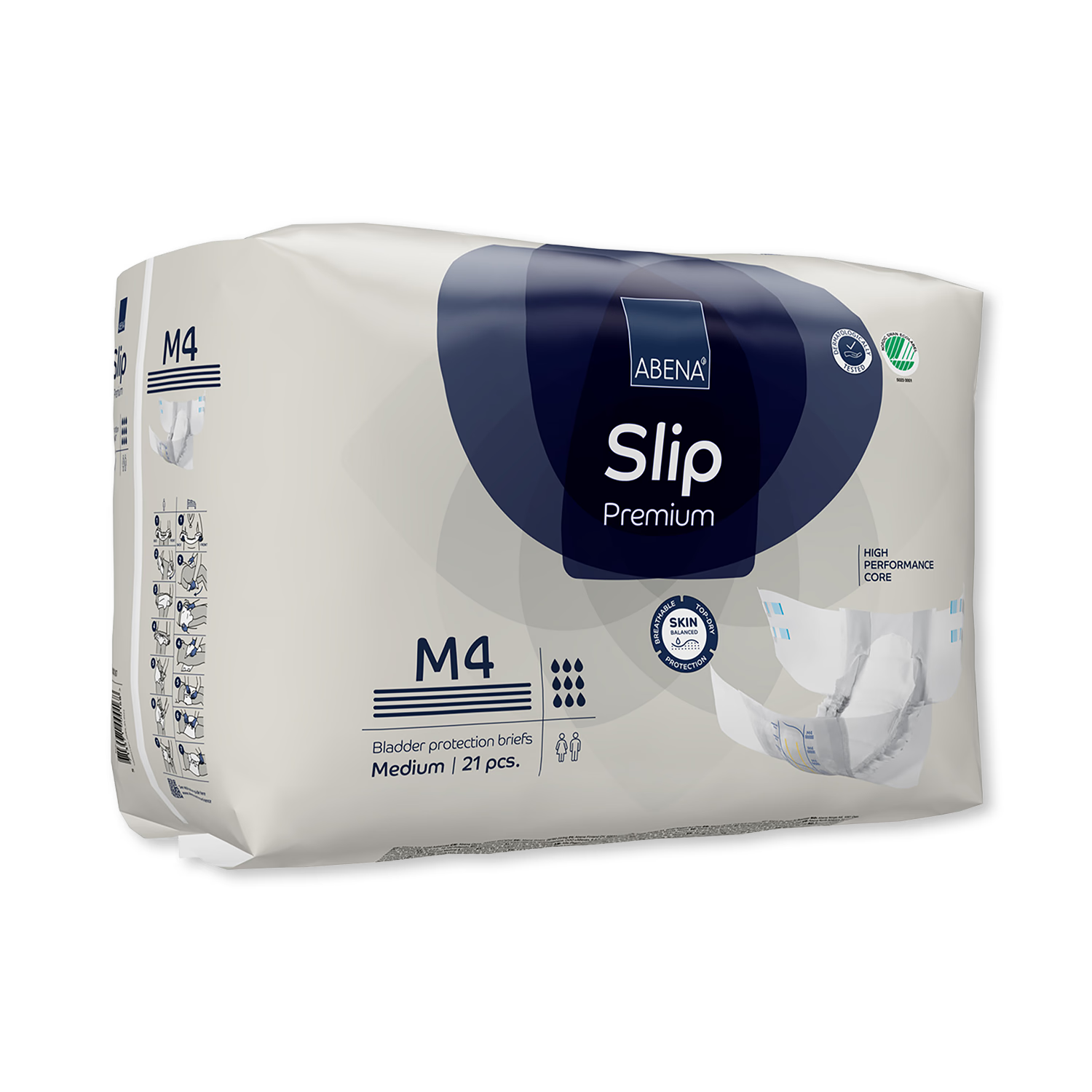 ABENA incontinence briefs Premium M4 21-pack, UK version
