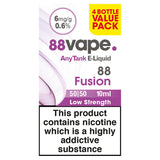 88Vape 88Fusion AnyTank E-Liquid 6mg GOODS ASDA   