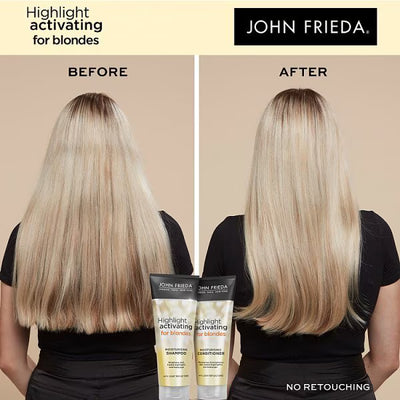 Superdrug Shampoing hydratant activateur de mèches John Frieda Blonde 250ml - Acheter en ligne chez McGrocer