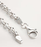 Tilly Sveaas sterling silver T-bar belcher chain bracelet, UK version