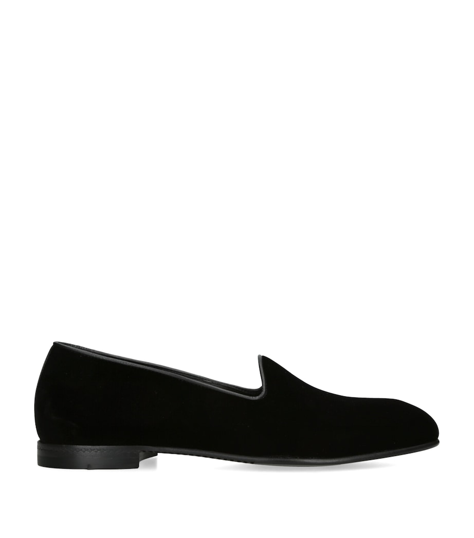 Zegna Velvet Gala Loafers (British brand)