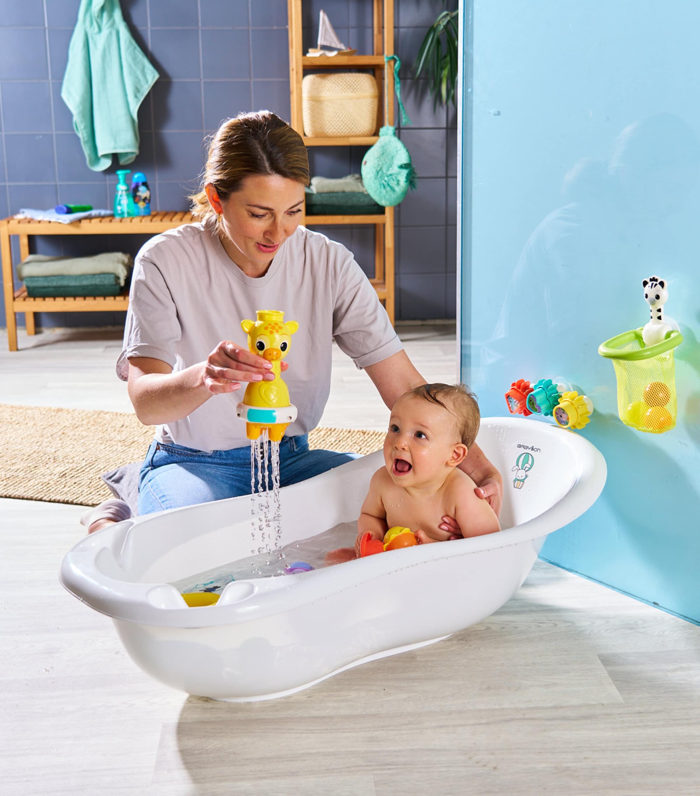 VTech 6-in-1 baby bath toy set (British brand)