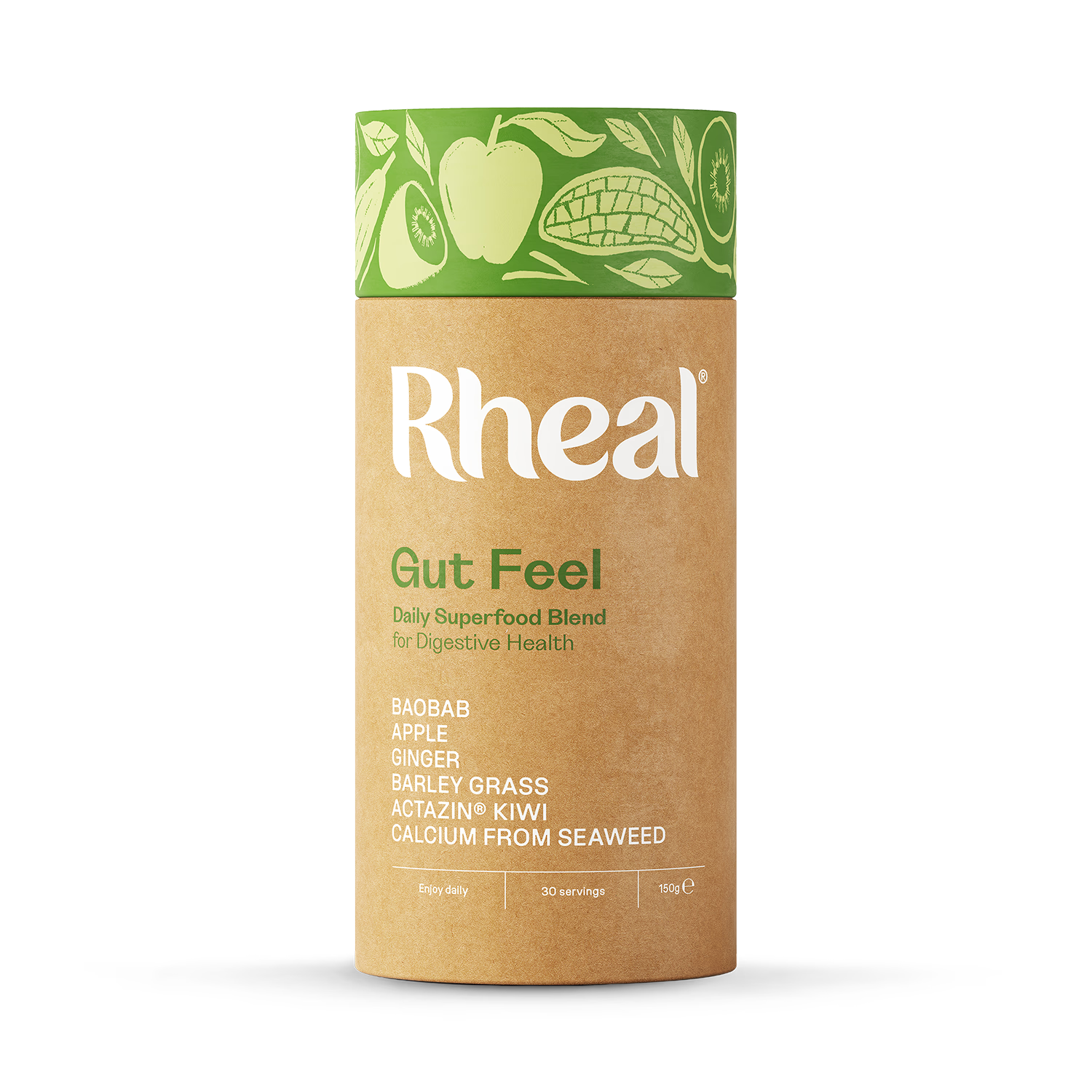 Rheal Superfoods Gut Feel superfood blend 150g, UK version