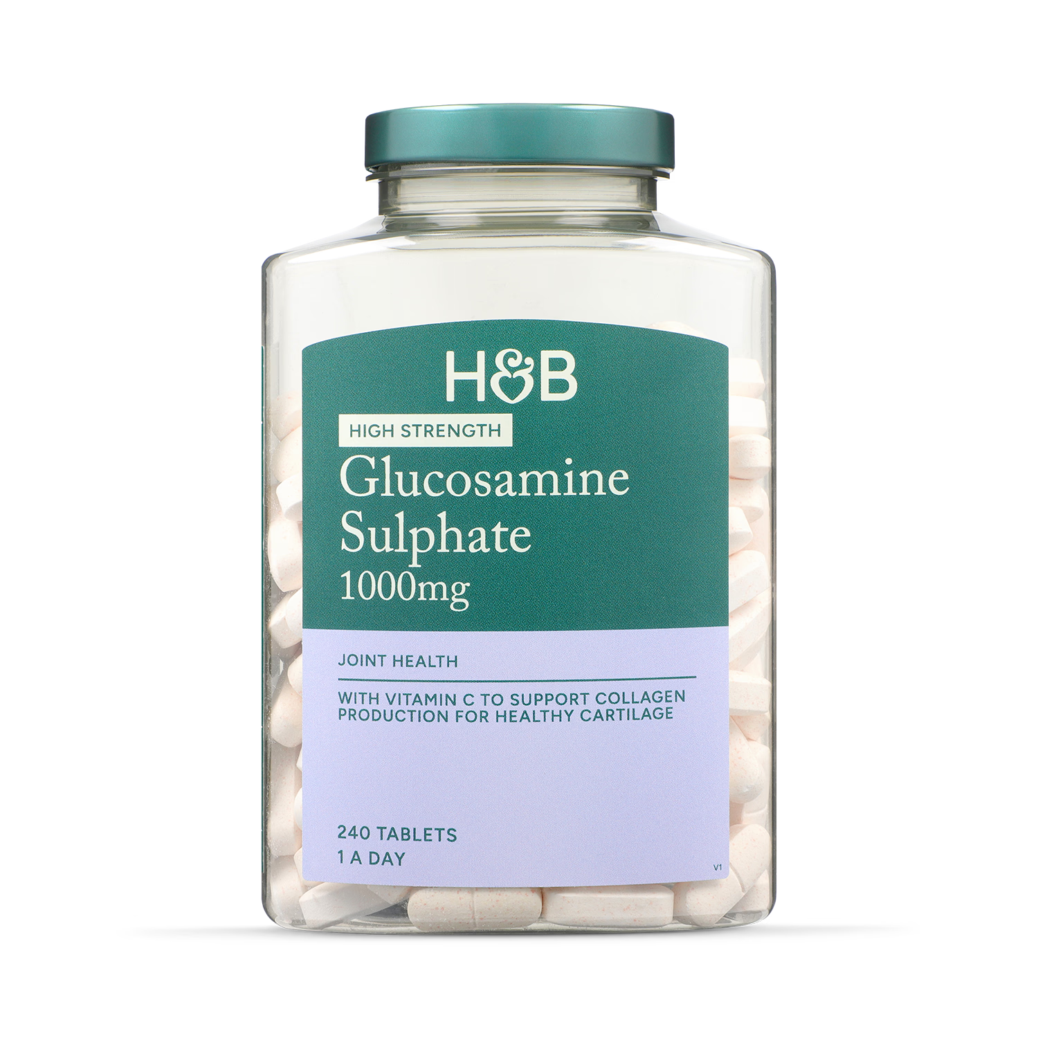 Holland & Barrett Glucosamine Sulphate Tablets 240 count, UK version