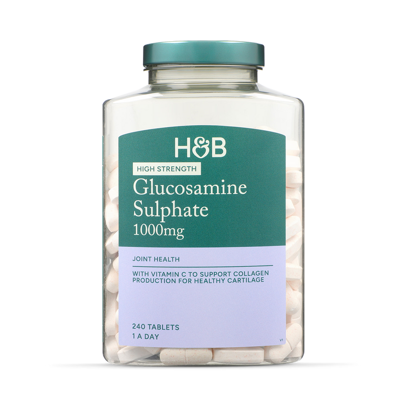 Holland & Barrett Glucosamine Sulphate Tablets 240 count, UK version